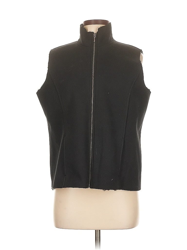 Click to view more detailed imagery on our partner's website Pre-owned Style & Co Vest In Black