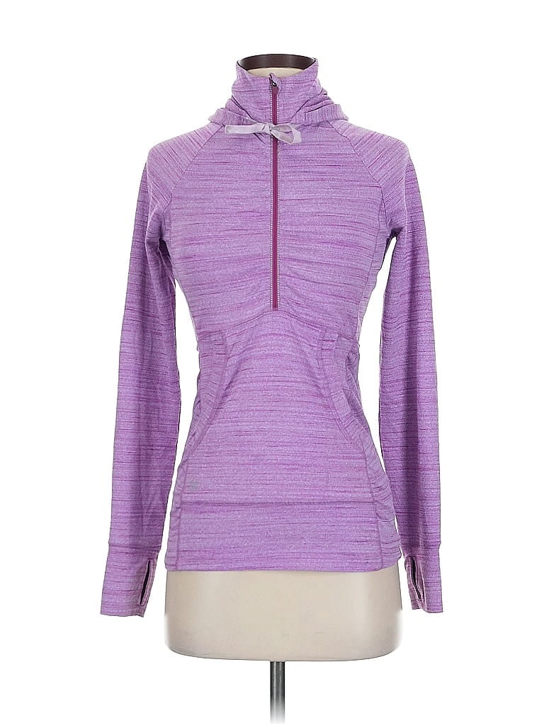 Click to view more detailed imagery on our partner's website Pre-owned Athleta Sweatshirt In Purple