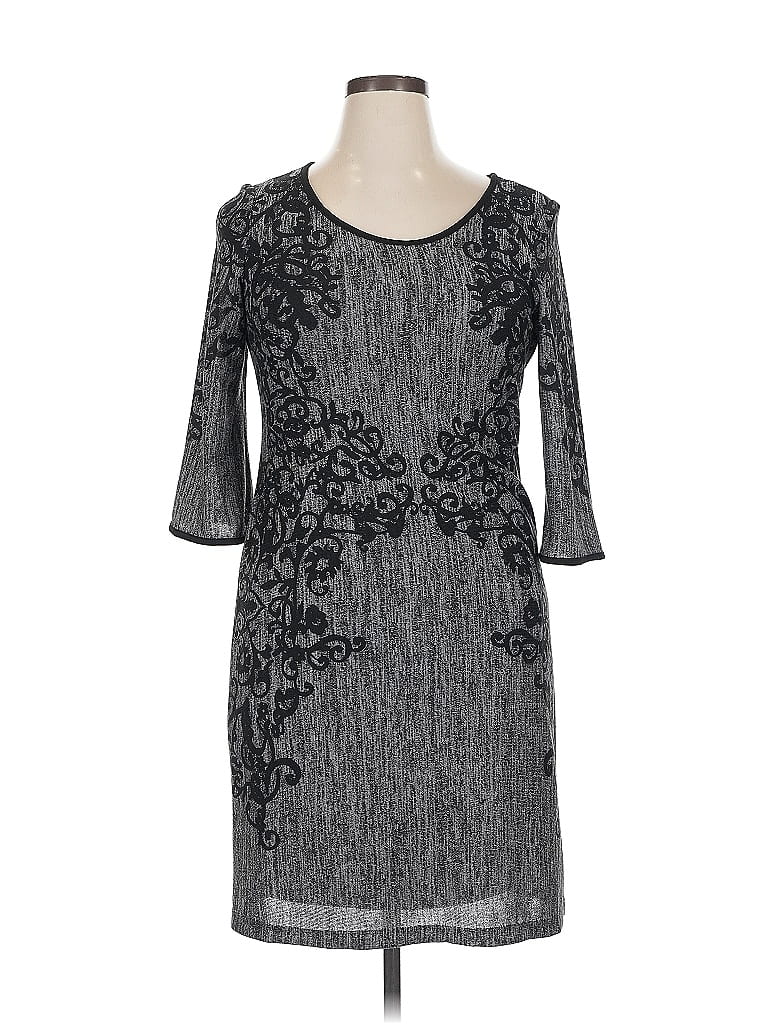 Pre-owned Dressbarn Cocktail Dress In Black