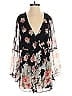 Unbranded Floral Black Romper Size S - photo 1