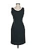 Albert Nipon Chevron-herringbone Black Cocktail Dress Size 4 - photo 1