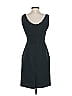 Albert Nipon Chevron-herringbone Black Cocktail Dress Size 4 - photo 2