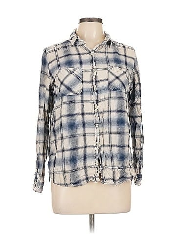 Mossimo Supply Co. Long Sleeve Button-Down Shirt (view 1)