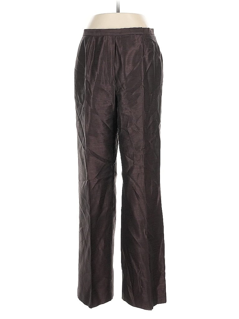 Pre-owned Le Suit Casual Pants In Brown