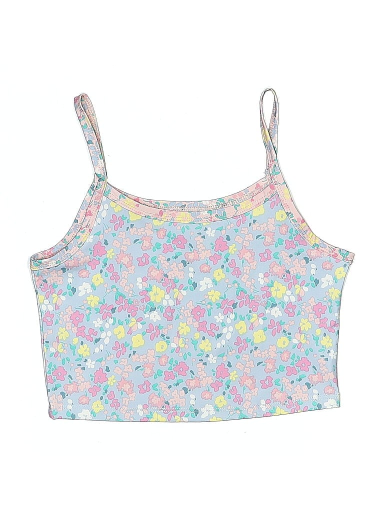 Pre-owned No Comment Kids' Tank Top Pink Halter Neckline Tops