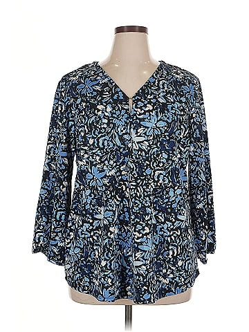 Jones New York 3/4 Sleeve Blouse (view 1)