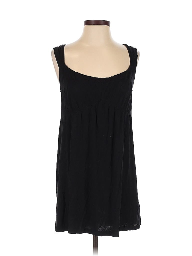 Pre-owned Buffalo By David Bitton Sleeveless Top Black Scoop Neck Tops