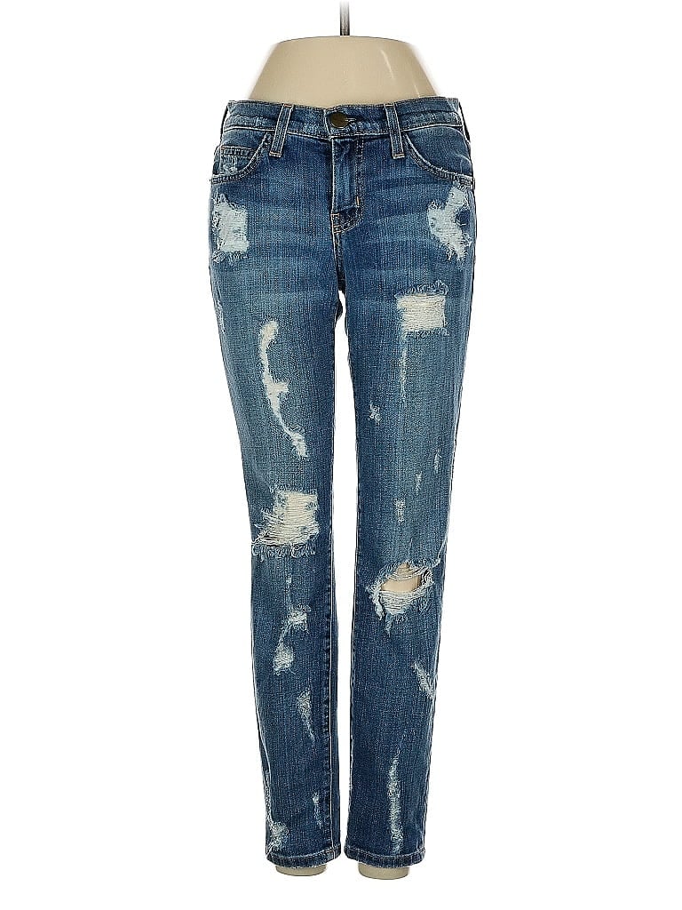 Pre-owned Current Elliott Jeans In Blue