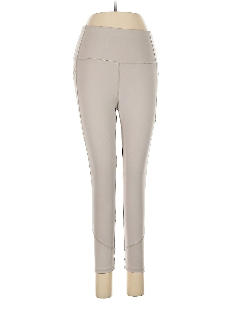 Pre-owned Kay Unger Active Pants In Gray