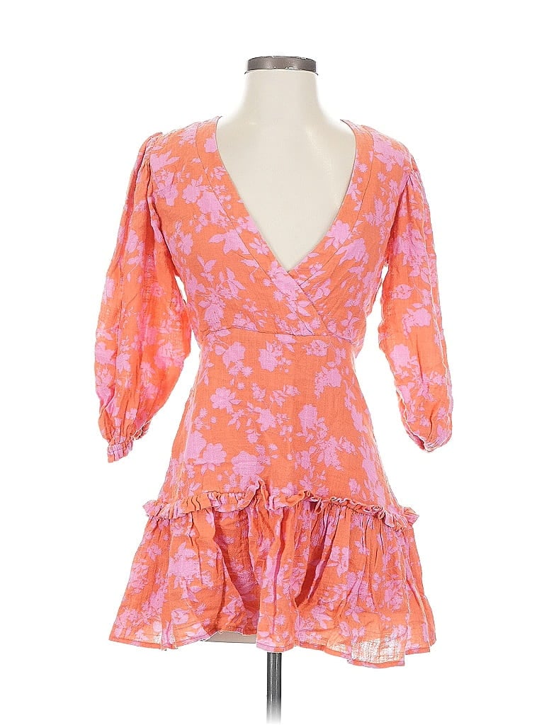 Pre-owned Karlie Cocktail Dress In Orange
