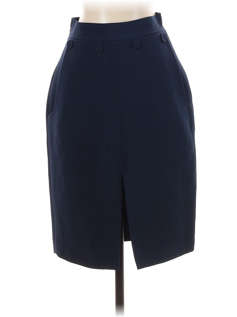 Pre-owned Finders Keepers Formal Skirt In Blue