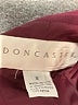 Doncaster Collection Burgundy Coat Size 8 - photo 6