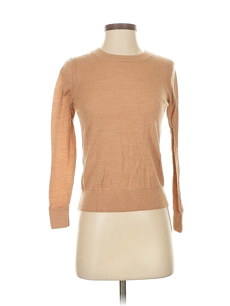 Pre-owned Banana Republic Factory Store Wool Pullover Sweater In Brown