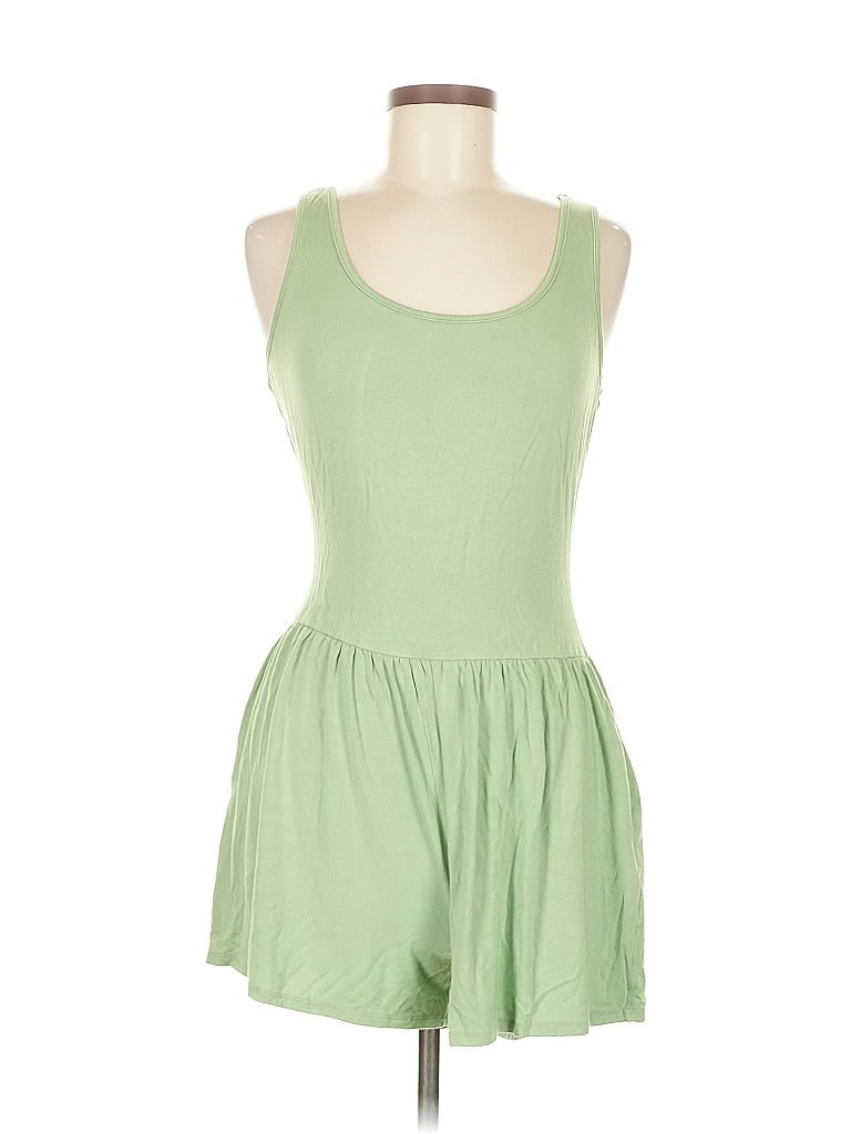 Pre-owned Adore Me Romper In Green