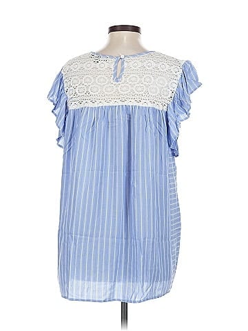 Suzanne Betro Short Sleeve Blouse (view 2)