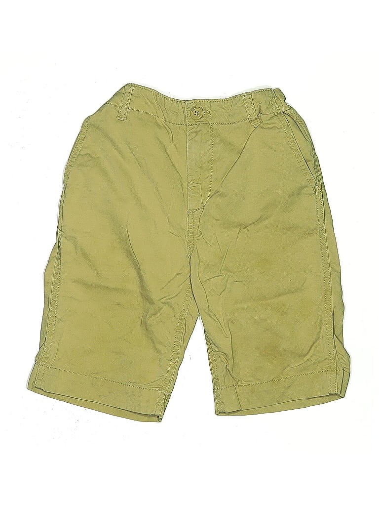 Pre-owned Gap Kids' Khaki Shorts In Green