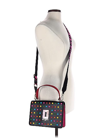 Karl Lagerfeld Paris Leather Satchel (view 2)