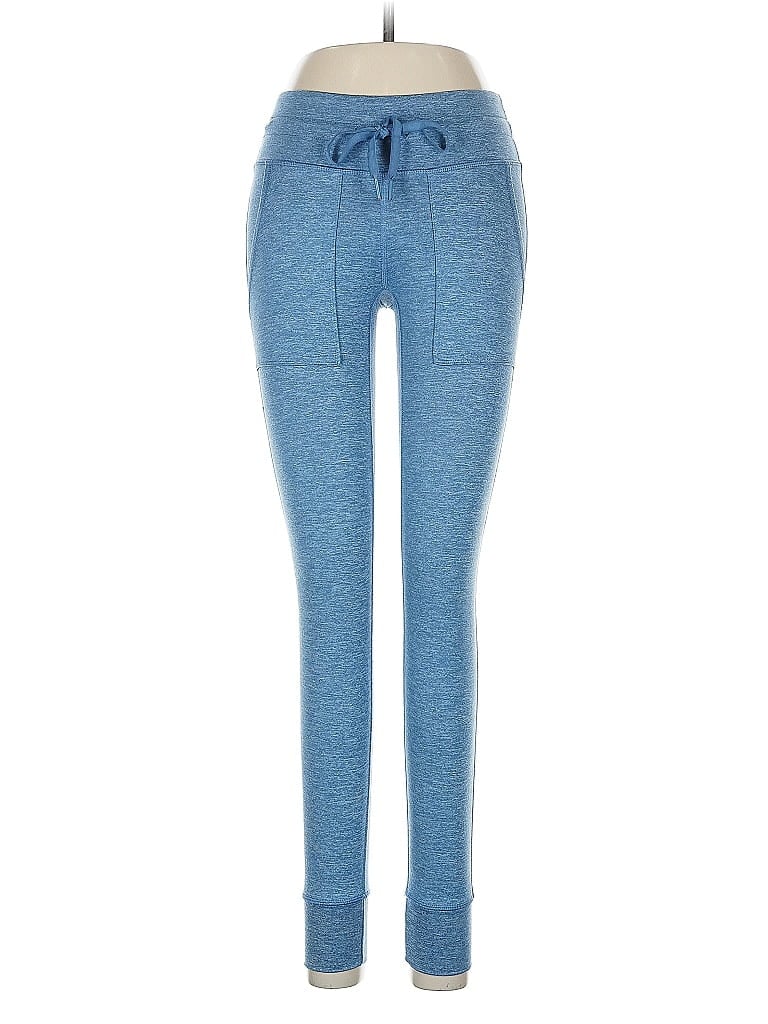 Pre-owned Aerie Active Pants In Blue