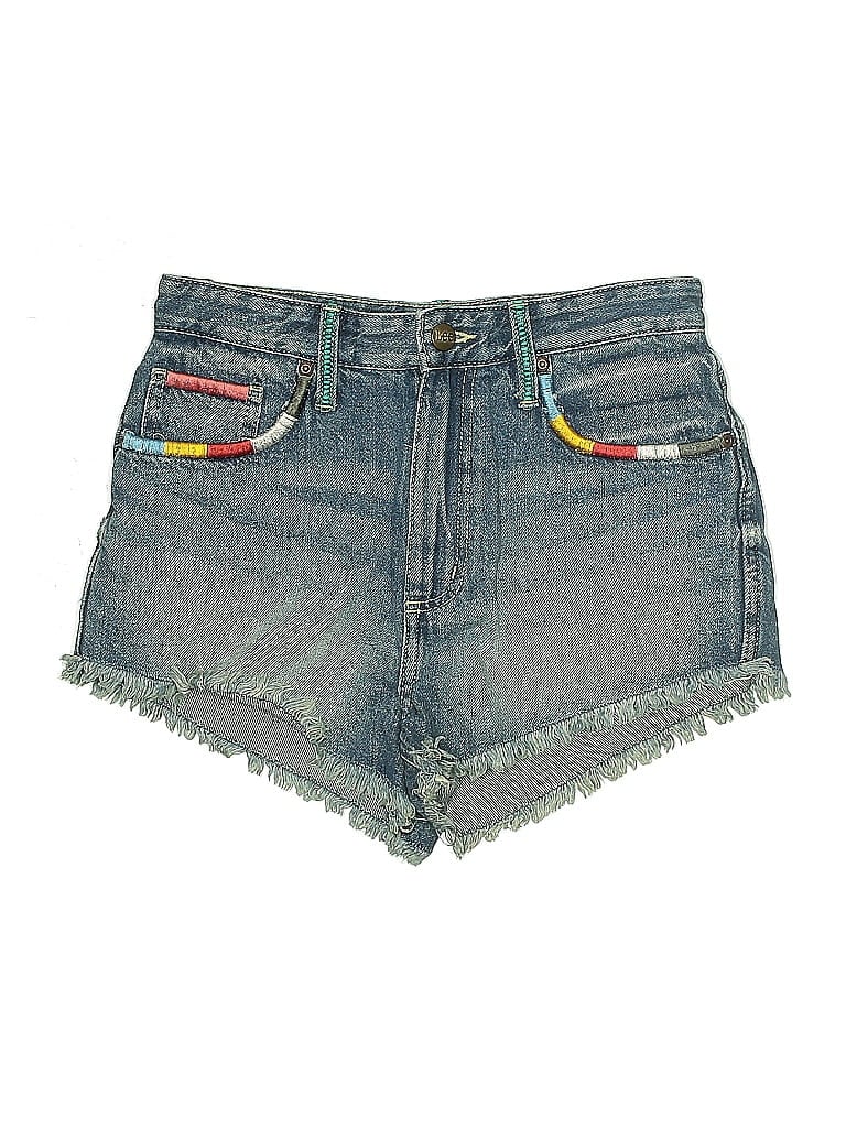 Pre-owned Lee Denim Shorts In Blue