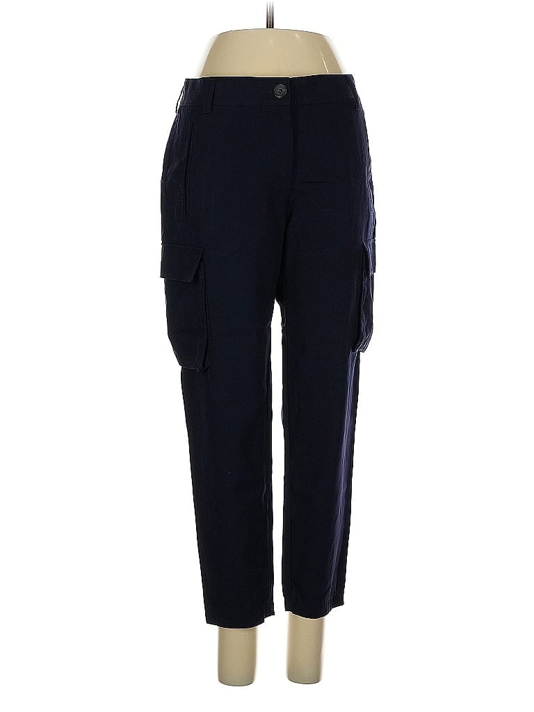 Pre-owned Theory Casual Pants In Blue