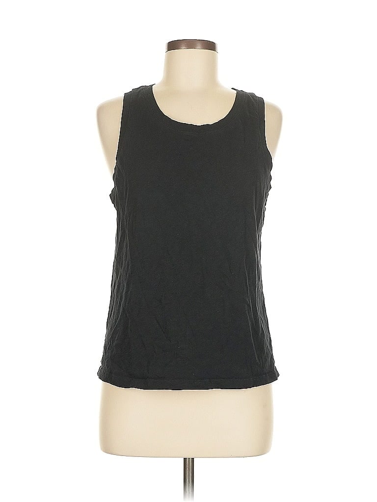 Pre-owned J.crew Factory Store Sleeveless T-shirt In Black