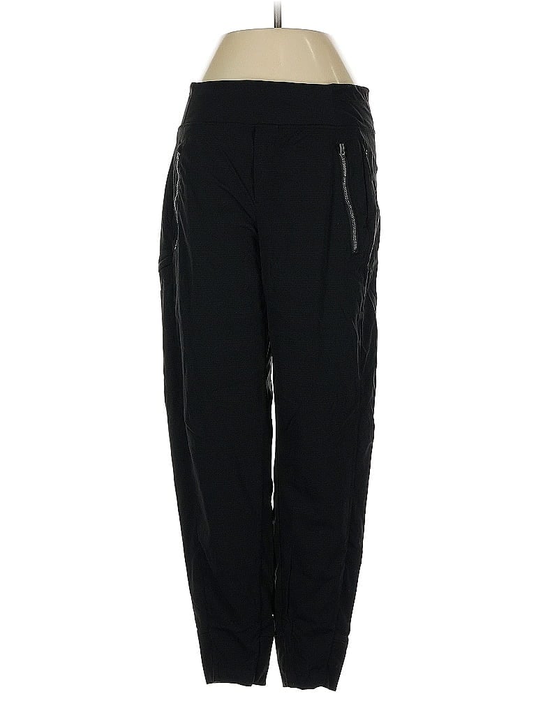 Pre-owned Athleta Track Pants In Black