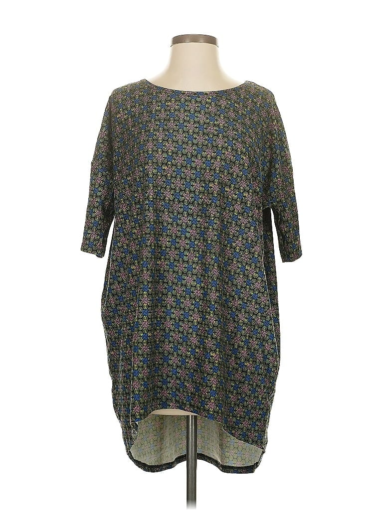 Pre-owned Lularoe Casual Dress In Gray