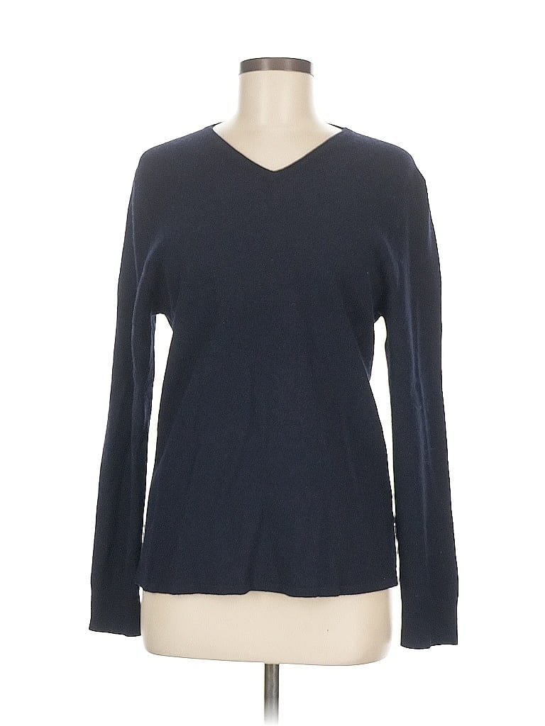 Pre-owned Assorted Brands Pullover Sweater In Blue