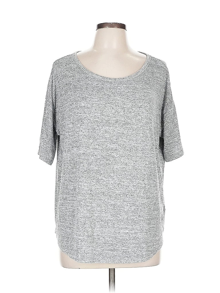 Pre-owned Gap Short Sleeve T-shirt In Gray