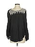 Gap Outlet 100% Rayon Black Long Sleeve Blouse Size S - photo 1