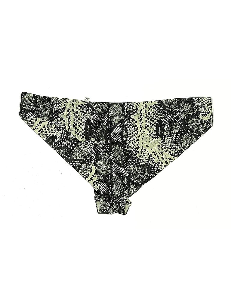 Pre-owned Aerie Swimsuit Bottoms In Green