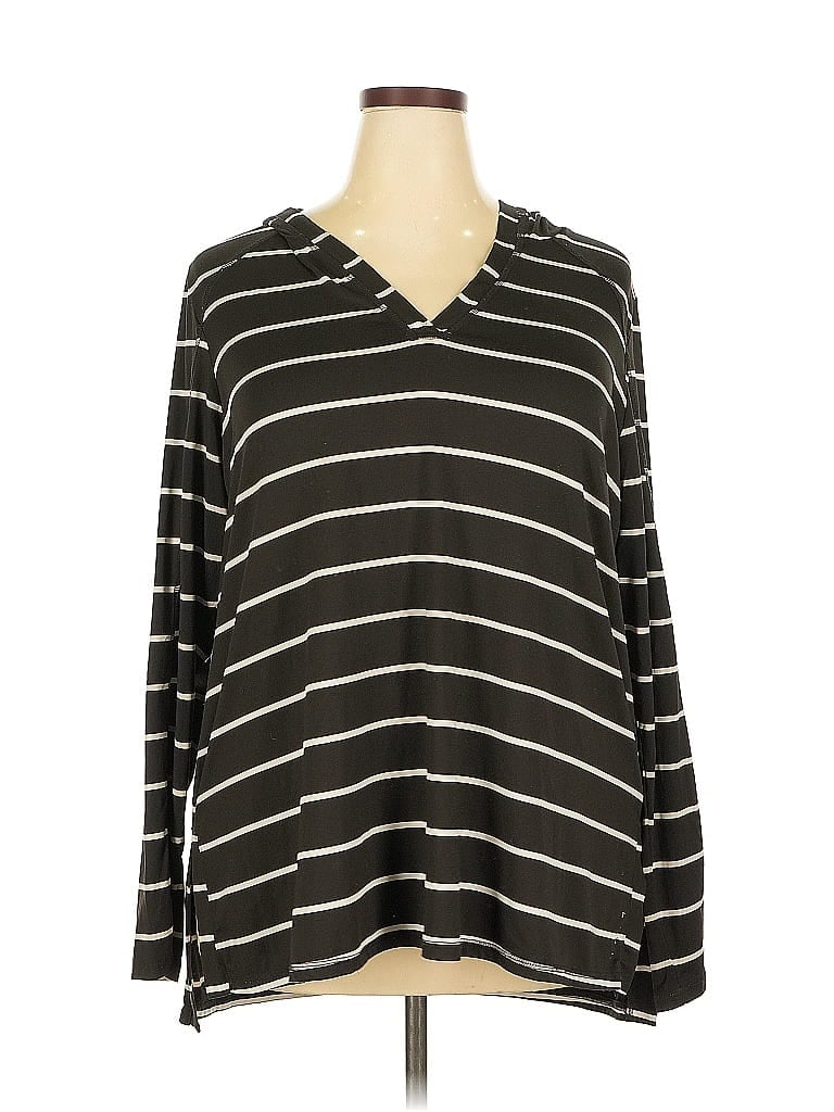 Click to view more detailed imagery on our partner's website Pre-owned Livi Long Sleeve Henley Shirt In Black