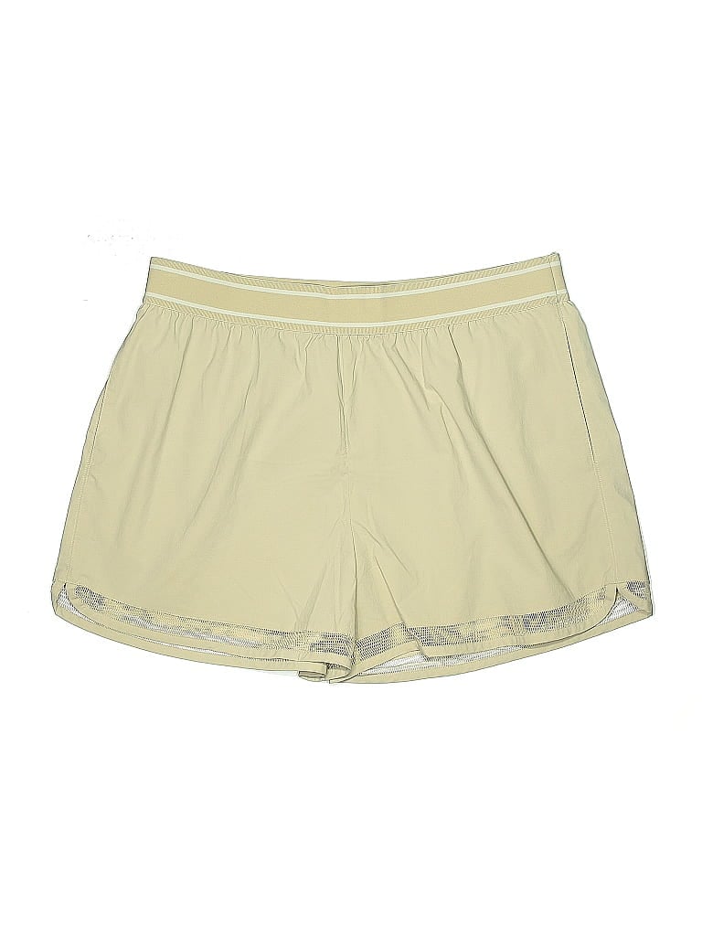 Pre-owned Zella Athletic Shorts In Yellow
