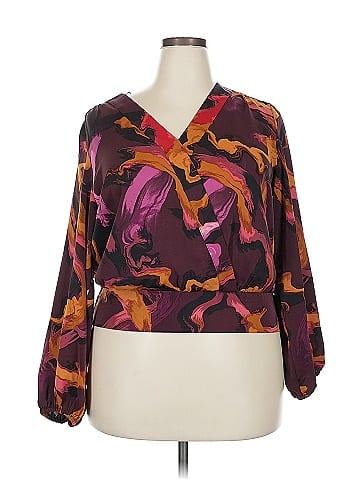 Nine West Long Sleeve Blouse (view 1)