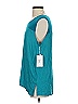 Noelle Teal Sleeveless Top Size XS - photo 5