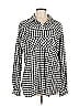 Woolrich 100% Cotton Silver Black Long Sleeve Polo Size XL - photo 1