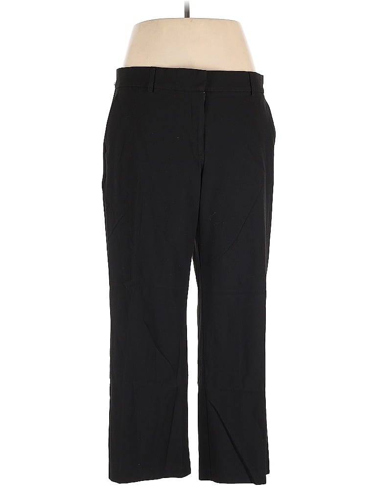 Pre-owned Kim Rogers Dress Pants In Black