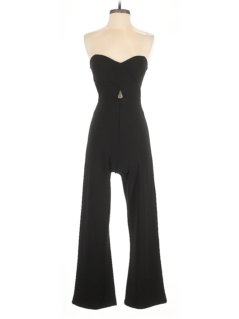 Pre-owned Anna Grace Jumpsuit In Black