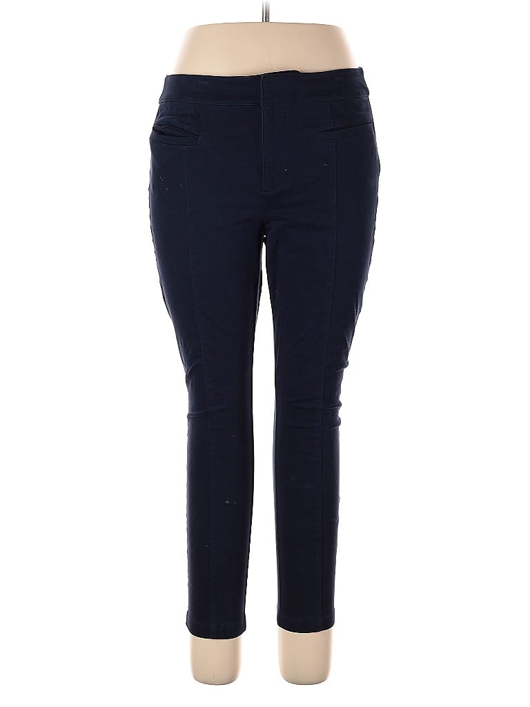 Pre-owned Ann Taylor Loft Outlet Casual Pants In Blue