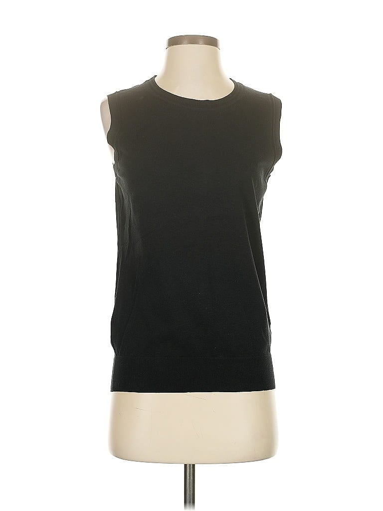 Pre-owned Banana Republic Sweater Vest In Black