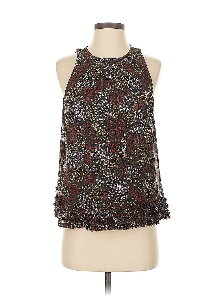 Click to view more detailed imagery on our partner's website Pre-owned Joie Sleeveless Blouse In Brown