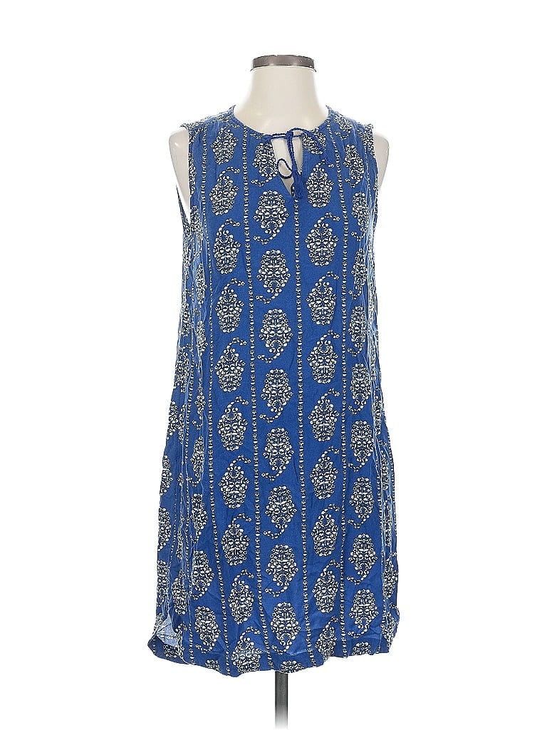 Pre-owned Blue Saks Fifth Avenue Casual Dress In Blue