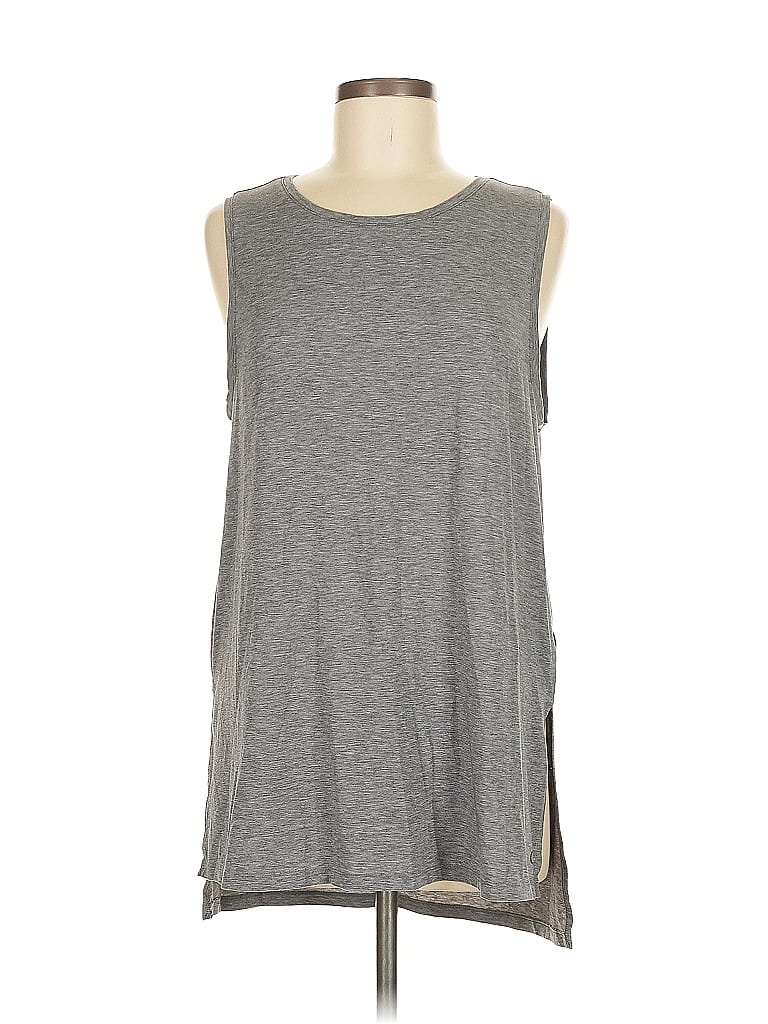 Pre-owned Gap Fit Sleeveless T-shirt In Gray