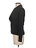 Valentino Boutique 100% Wool Chevron-herringbone Black Wool Blazer Size 10 - photo 5
