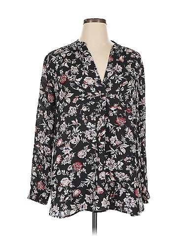 Ann Taylor LOFT Outlet Long Sleeve Blouse (view 1)