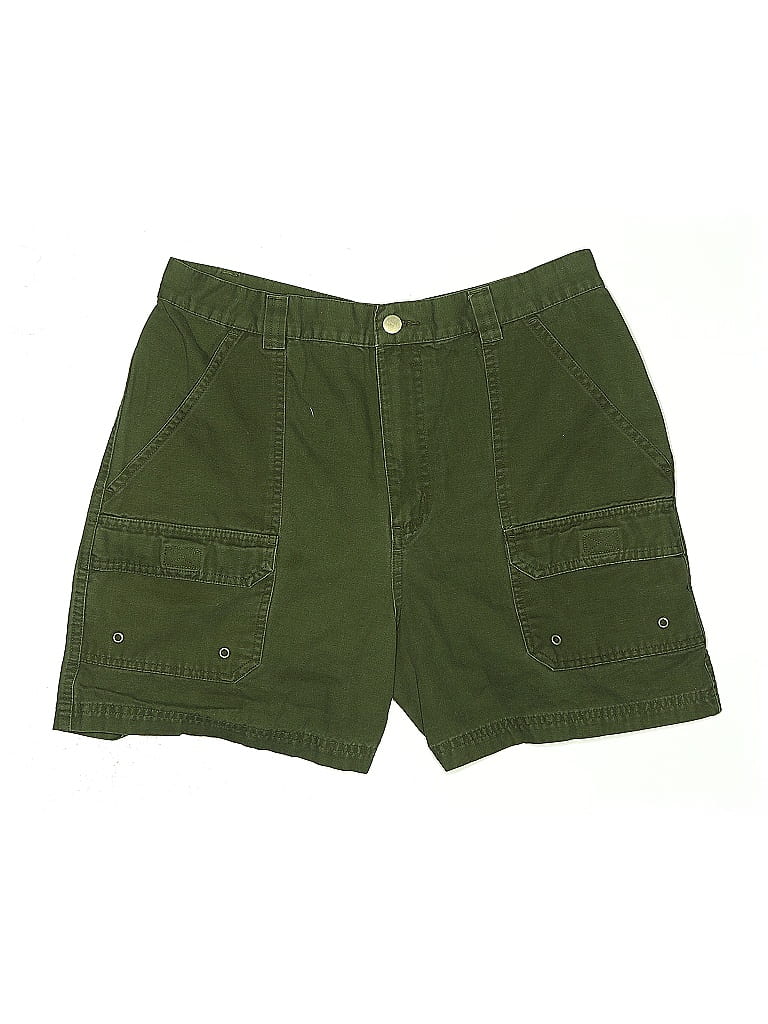 Pre-owned St. John's Bay Cargo Shorts In Green