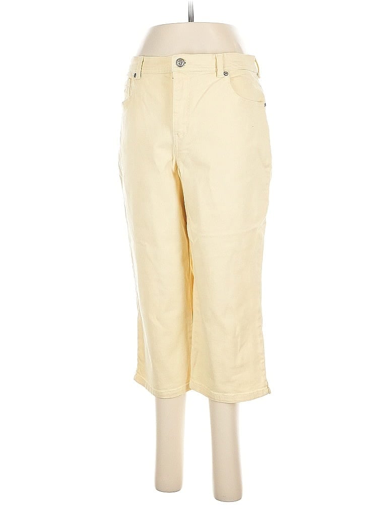 Click to view more detailed imagery on our partner's website Pre-owned Gloria Vanderbilt Jeans In Yellow
