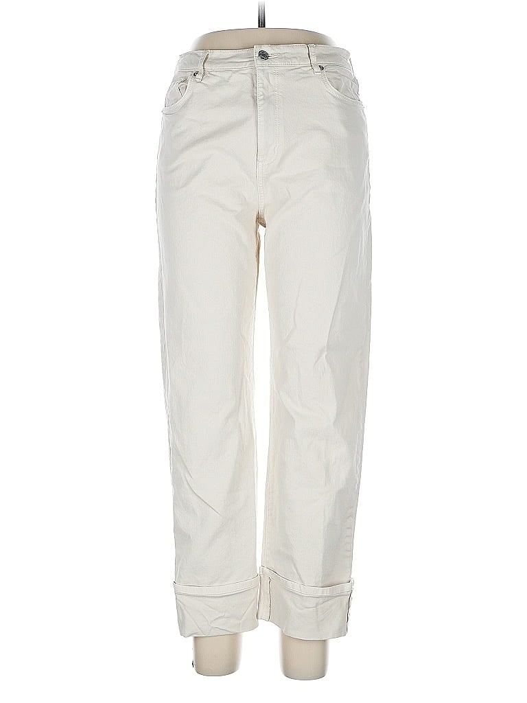 Pre-owned Ann Taylor Loft Jeans In White