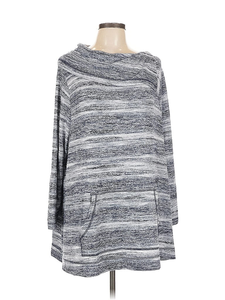 Pre-owned Catherines Pullover Sweater In Gray