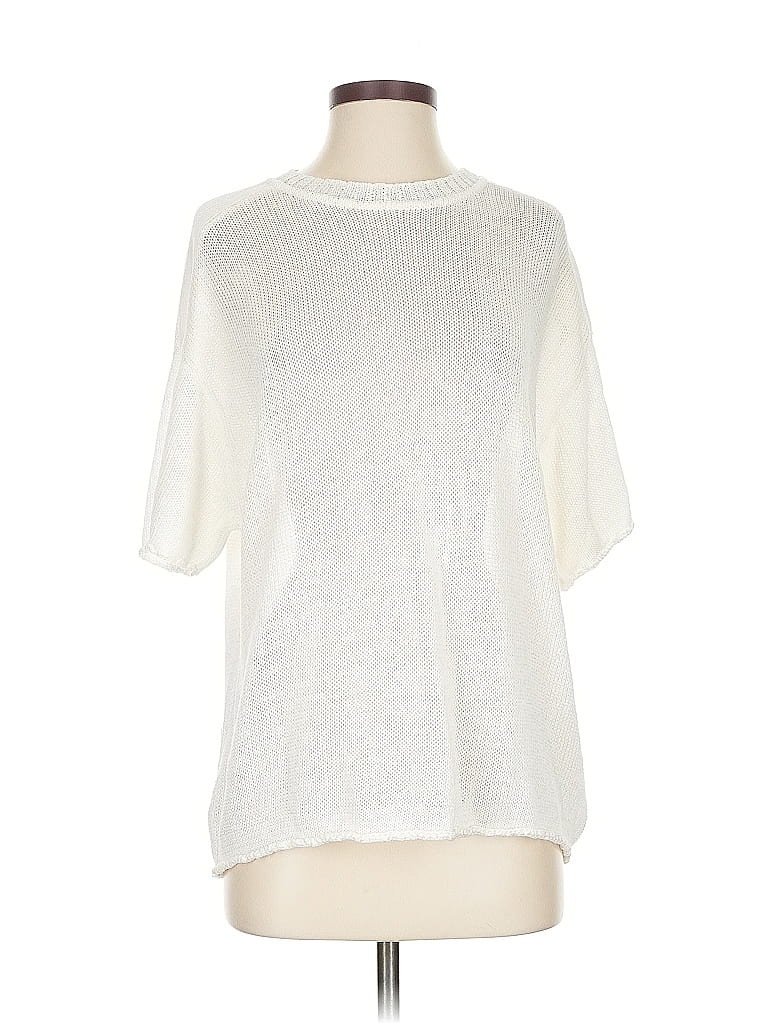 Pre-owned Assorted Brands Poncho In White